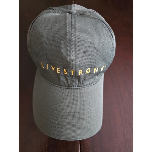 Nike Other - Nike Livestrong Hat Mens Olive Green Yellow Adjustable‎ Baseball Cap Swoosh